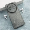Maska za telefon Glitter Feather za Xiaomi Redmi 14C/ A4 (2024), Crna