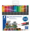 MARKER PERMANENTNI OBOSTRANI 36BOJA DESIGN JOURNEY STAEDTLER 3187 TB36 BLISTER