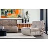 Atelier del Sofa Fotelja Bocek, 90 x 100 x 80 cm, Krem