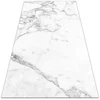 Decormat Zunanja preproga Črna bela marmorna tekstura 100x150 cm