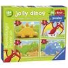 Ravensburger puzzle (slagalice) Moje prve puzle, 4 u 1, dinosaurusi RA07289