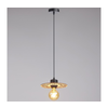 Luster na sajli FALCO 1xE27/60W/230V, prečnik 20 cm, bež