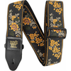 Ernie Ball Classic Jacquard Guitar/Bass Strap Tangerine Blossom