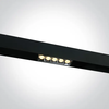 LINEARNA LED SVJETILJKA MAGNET 12W/48V/3000K/960lm CRNA