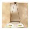 Kolarz 731.82.129 - Luster na sajli NONNA 2xE27/75W/230V sa motivom limuna