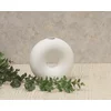 Dekordom vaza ellissoide hp13222-1 - 20cm - white - n43 ( 024391 )
