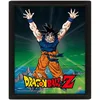 Pyramid International Pyramid International Dragon Ball Z 3D lentikularni plakat v okvirju škatle (Super Saiyan Goku Design) 25 cm x 20cm x 1,3cm - uradno blago, (20837493)