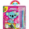 slomart risbe za barvanje ses creative activity colouring book 3 v 1 beležnica