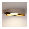 BRILAGI-LED Stropna svetilka VELVET TWIST LED/24W/230V 4000K premer 55 cm bež/rjava/zlata