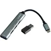 UHB-U3P4-05 HUB Type-C+A to 4*USB3.0 Aluminum