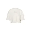 Calvin Klein Jeans Majica srebrna/bela