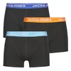 JACK & JONES Boksarice JACTheodore  svetlo modra / temno modra / oranžna / črna