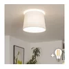 Brilagi - LED plafonski luster CERIA 1xE27/40W/230V fi 30 cm beli
