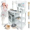 ACTIVESHOP Lesena kuhinja za otroke 60 x 30 x 85 cm
