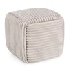 Svetlo siv tabure Cube – Bizzotto