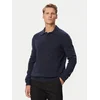 BOSS Pulover C-Folpe 50570662 Mornarsko modra Regular Fit