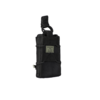 Etui za nabojnik ali radio postajo POUCH črn enojen odprt