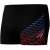 Speedo medley logo aquashort black/blue/red s - uk32