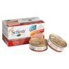 Schesir Vlažna hrana za mačke Multipack, 6x50 g - tuna i gambori