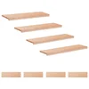 vidaXL Stopnice 8 kos 100 x 25 x 2 cm Naravna Trda bukovina