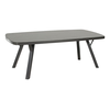 Miza Detroit iz aluminija - barva aluminija: antrazit, dolžina: 2000 mm, širina: 1000 mm, 720 mm