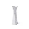 Aberto Design Vaza LCA0023, 13x12x33 cm, Bela