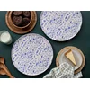 Hermia Set servisnih tanjira, 6 komada, Plavi