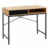 Radni sto TRAPPEDAL 48x95 hrast/crna