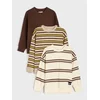 Sinsay - Crewneck duksevi na pruge 3 pack - šareno