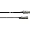 Cordial MIDI Connection cable [1x Moški konektor XLR 5-polni - 1x Moški konektor XLR 5-polni] 6 m Črna Cordial