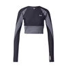 UNDER ARMOUR Funkcionalna majica siva/črna