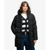 SUPERDRY HOODED PUFFER MID ŽENSKA JAKNA BLACK