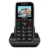 Evolveo - EasyPhone, mobilni telefon za starije osobe, crne boje