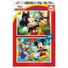 Educa Puzzle Mickey Mouse: zabaviščni park 2x48 kosov