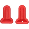 Lovetoy Mace silikonski model za led – mini penis, rdeča