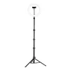 Tripod style + Ring light HQ-10 10”