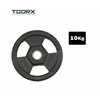 Gumirana utež 3-grip Toorx 10 kg