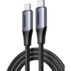 UGREEN USB-C 3.1 M/M Gen2 5A kabel 100W 1m (črn) - polybag