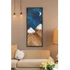 Wallity Dekorativna uramljena slika, 70x33cm, Šarena