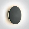 ZIDNA LAMPA LED 15W WW IP65 230V TRIAC DIMM DARK LIGHT CRNA
