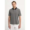 Armani Exchange polo majica moška bombažna z elastanom