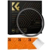 K&F 52-77mm Step Up Brass Filter Adapter Ring