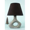 Opviq Stona lampa BK012, O25,15 cm, IP20, Crno-siva