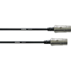 Cordial MIDI Connection cable [1x Moški konektor XLR 5-polni - 1x Moški konektor XLR 5-polni] 3 m Črna Cordial