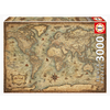 Puzzle Map of the World Educa 3000 delov