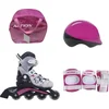 Roleri PW-116A Dalmatinac Rozi set kaciga I štitnici PVC ABEC5 S(26-29) ACTION