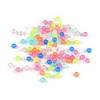 Plastične kroglice O6 mm, ki se svetijo v temi - mešanica (500 g)