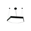 LED luster na sajli LED/100W/230V 4000K prečnik 100 cm