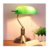 Brilagi - Stona lampa BANK OFFICE 1xE27/60W/230V mesing/zelena