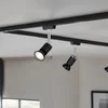 Paulmannov LED reflektor 2.700 K črn GU10 8 W z možnostjo zatemnitve 36° - črna mat barva - Plastika